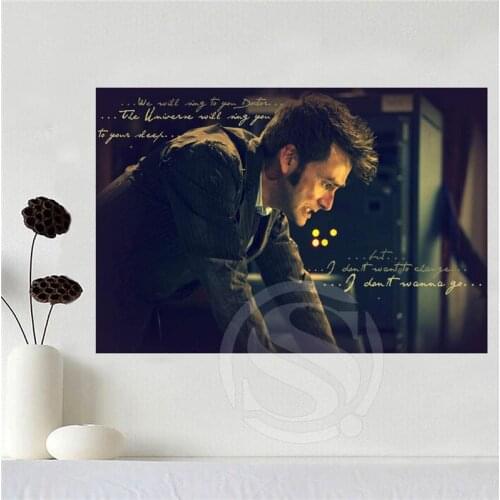 Custom canvas poster Art DOCTOR WHO poster Home Decoration cloth fabric wall poster print Silk Fabric Print SQ0604-D01