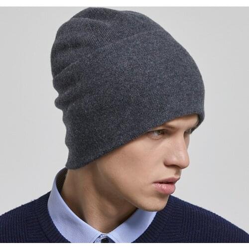 Hat Men Winter Beanie Wool Knit Women Autumn Warm Skiing Accessory For Teenagers