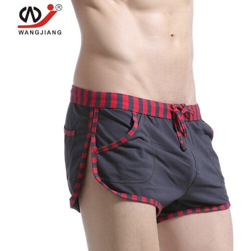 4pcs/lot WJ Mens Casual gyms Shorts sporting Loose Bermuda Shorts men Pure Cotton Casual Arro Short Homme sports boxers shorts