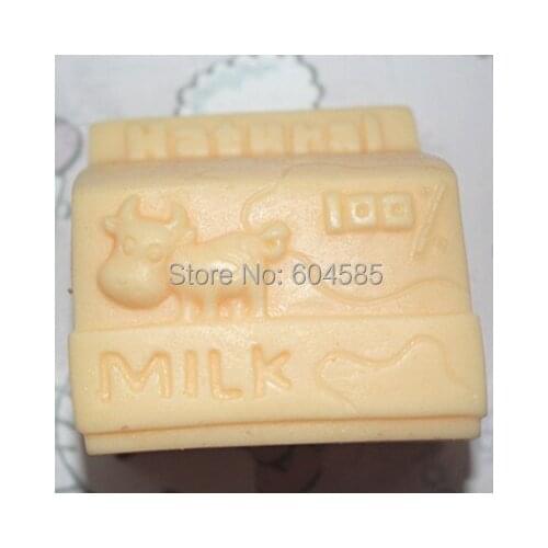 C277 A milk carton Art Silicone Soap mold Craft Molds DIY Handmade soap molds