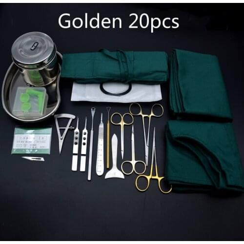 Double eyelid bag design surgical tools cosmetic plastic ophthalmic instruments cotton surgical bag cloth towel