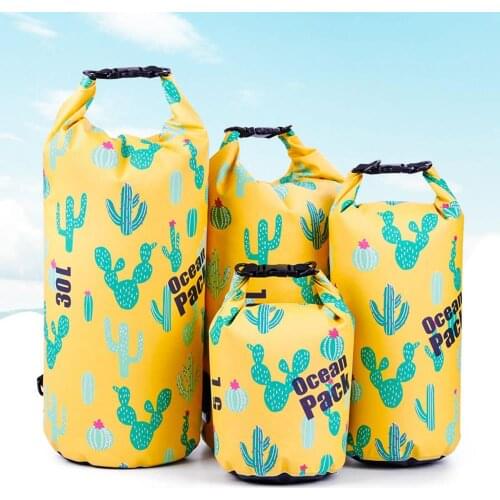 Outdoor Bag Ocean Pack Portable Rafting Diving Waterproof Bag Dry Bag Sack PVC Folding Swimming Storage Bag for River Trekking