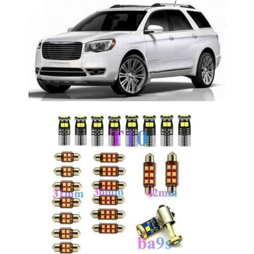 Interior LED Lights Replacement for chrysler VISION NEW YORKER PT CRUISER aspen concorde crossfire Accessories Kit WHITE