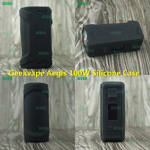 2pcs 2017 RHS Fastest Fire Speed new colourful Silicone Case Cover for Geekvape Aegis 100w with Fast free Shipping