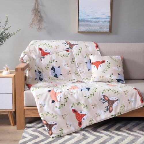 2 In 1 Autumn/Winter Foldable Cushion Blanket Patchwork Quilt Blanket Car Seat Cushion Sofa Office Nap Pillow For Chairs Back