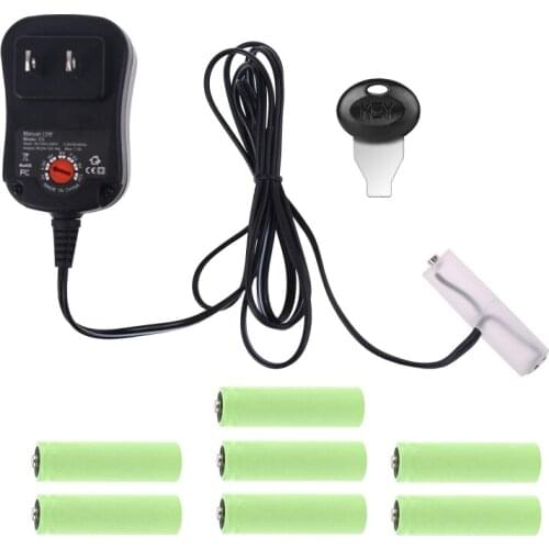 3V-12V Adjustable AA Battery Power Supply Adapter Replace 2AA to 8AA Batteries D0UA