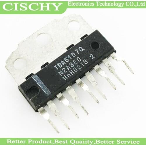 5pcs/lot TDA6107Q TDA6107JF TDA6107A TDA6107 ZIP-9 Video amplifier integrated circuit