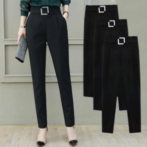 Women Pants Spring and Summer Harem Pants Womens Professional Skinny Pants Loose High Waist Casual Pants Pantalones De Mujer