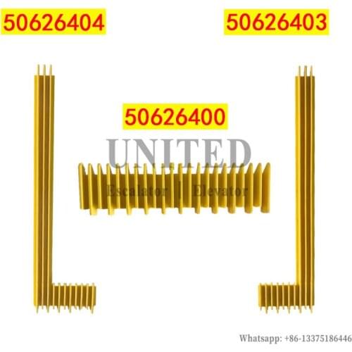 Escalator Yellow Plastic Demarcation 50626403 LEFT L380mm W88mm 10Teeth
