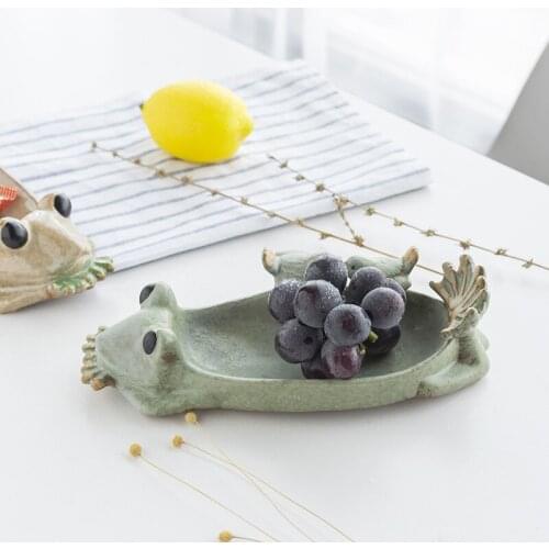 Ceramic Frog Bird Feeder Succulent Planters Flower Pots Containers Ashtray Jewelry Organizer Key Storage Box/Soap Dish Soap Box
