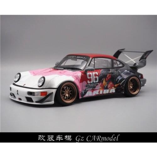 GT Spirit 1/18 Porsche 964 RWB AKIBA 96 Painting Limited Collector Edition Metal Diecast Model Toy Gift