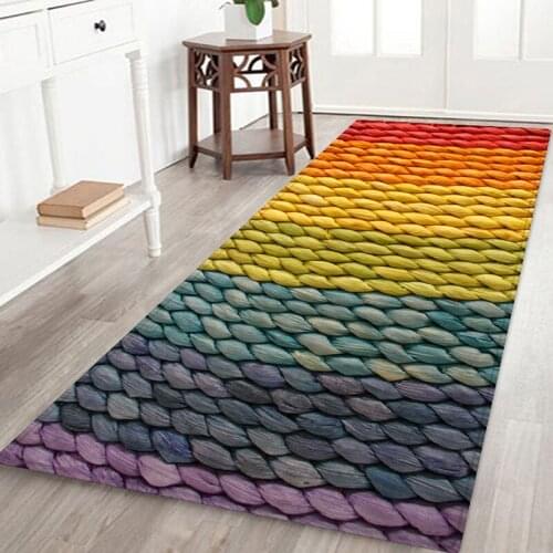 Creative 3D Wood Grain Kitchen Mat Entrance Doormats Home Hallway Decor Big Carpets For Rugs Living Floor Bedroom Non-slip Room