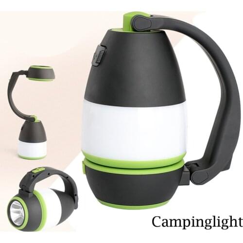 A2 Multifunction LED Portable Light Outdoor Night Camping Lamp Flashlight USB Charging Emergency Standby Table Lamp