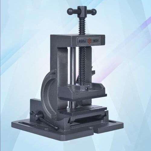 Tilting guide rod angle flat nose pliers 0-90 degree tilt drill press bench vise 3 inch 4 inch bench drill fixture