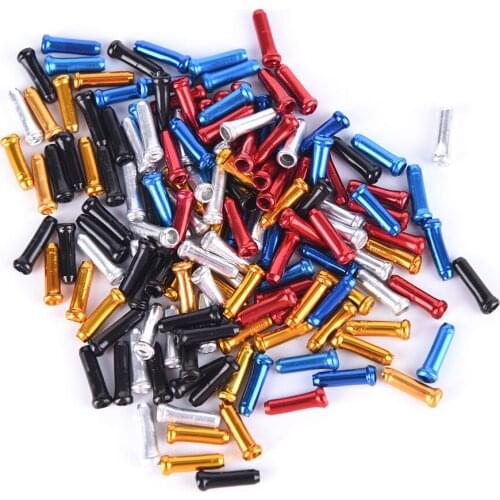 New Arrival 30pcs Aluminum Bike Bicycle Shifter Inner Cable Tips Wire End Cap Crimps Wholesale & Retail Gas Nozzle