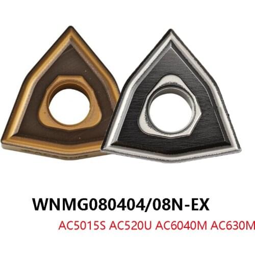 Original WNMG WNMG080412 WNMG080404 WNMG080404N-EX WNMG080408N-EX WNMG080412N-EX AC520U AC5015S AC6040M AC630M Carbide Inserts