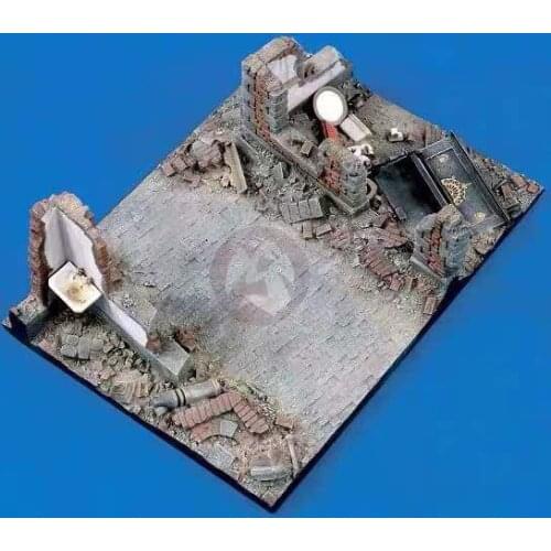 Scenery resin platform (16.5*22.7cm without chariot and characters) 1:35