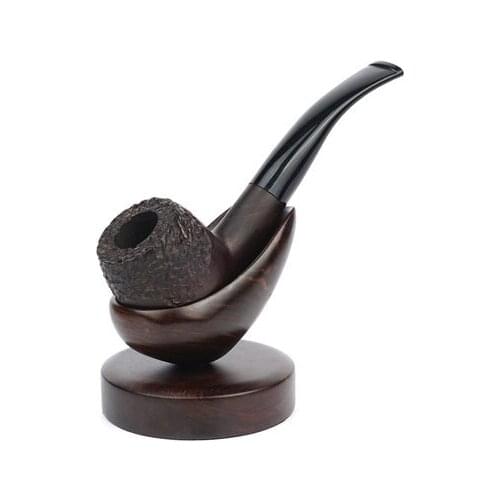 Chinese Style Cigar Stand Wooden Mini Cigar Holder On Desk Classic Smoking Stand