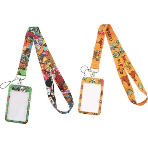 JF450 Movies Dog Printed Lanyards For Buttons Phone Neck Straps Hanging Rope Badge Holder Keychain Lanyard Rope