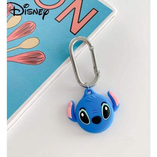 Disney cute Stitch pattern for airtag Apple protective cover suitable for tracking locator airtag silicone storage soft cover