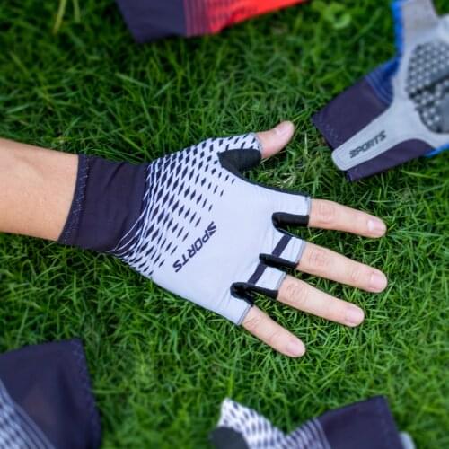 Cycling Gloves Anti-slip Anti-sweat Men Women Half Finger Glove Mtb Bicycle Gloves Anti-shock Breathable Sport Gloves Bike Glove
