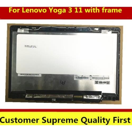11.6" For Lenovo IdeaPad Yoga 3 11 LCD Display With Touch Screen Digitizer Glass Assembly Replacement