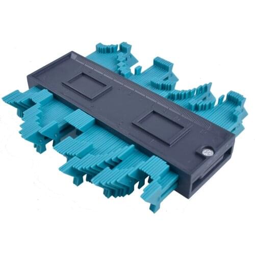 1Pcs Plastic Profile Copy Gauge Contour Gauge Duplicator Standard 5" Width Wood Marking Tool Tiling Laminate Tiles General Tools