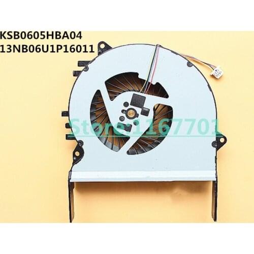 100% Original Laptop/Notebook CPU Cooling Fan For Asus Pro Advanced B451 B45J B451JA B451JA-XH52 KSB0605HBA04 13NB06U1P16011