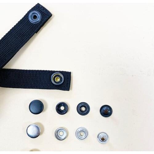 201# snap button Metal Hand press button Button for clothes and bags Top cover 15 mm diameter 4 PCS for 1 SET