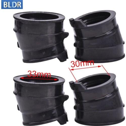 Carburetor Air Inlet Intake Manifold Pipe Interface Adapter Connector Joint Glue Boot Carb For Honda CB250 Hornet JADE CB 250