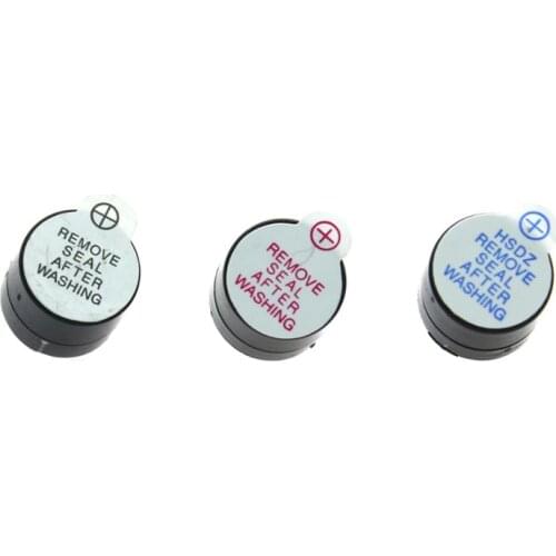 10 Pcs / Lot Active Buzzer 3 v / 5 v / 12 v Tmb12a03 Tmb12a05 Tmb12a12 Long Magnetic Active Buzzer Continuous Sound 12 * 9.5MM