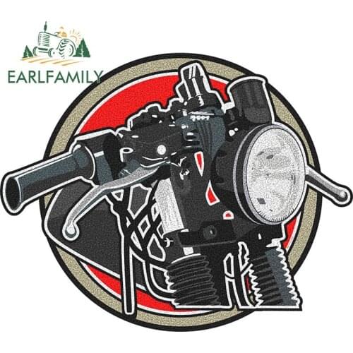 EARLFAMILY 13cm x 10.5cm for Japan Motorcycle Car Sticker Fine SUV Stickers Personality Creative Waterproof Body for Car Decal