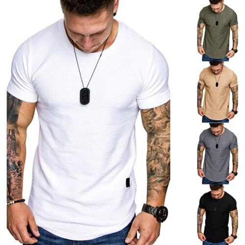 Мужские однотонные футболки Liser China At AliExpress