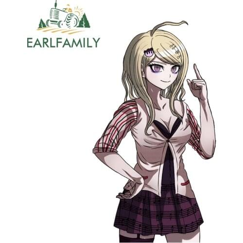 EARLFAMILY 13cm x 7.4cm for Kaede Akamatsu Camper Car Sticker Scratch-Proof Surfboard Decal Motorcycle Refrigerator Decoration