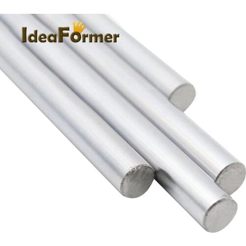 Optical Axis 8mm Diameter Multiple Length 20-500mm Chromed stainless steel Linear Rail Smooth Shaft Rod For CNC 3D Printer Parts