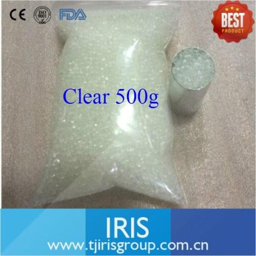 Promotion! Top Sale 500g/bag Particle Dental Clear White Valplast Flexible Acrylic Resin Material for Partial Denture Granule