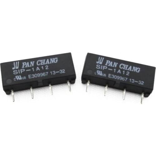 12V Relay SIP-1A12 Reed Switch Relay 4PIN for PAN CHANG Relay TOP