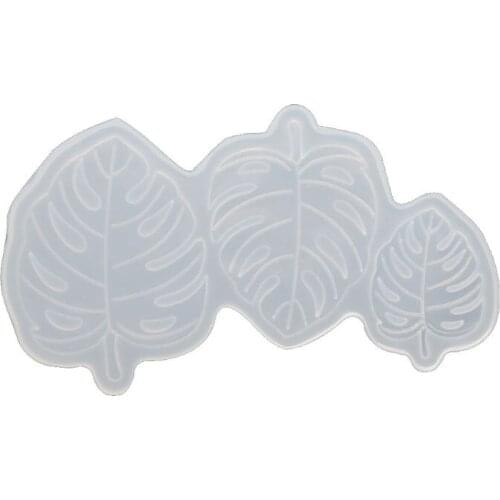 Tropical Palm Leaf Beach Fondant Resin Silicone Mold Jewelry Making Art Crafts