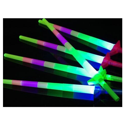 Glow Stick LED Colorful rods led flashing stick light cheering party Disco glow wand Soccer Music concert Cheer props prize gift