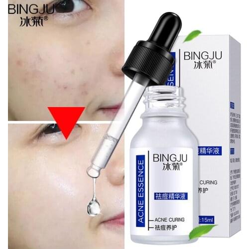 Hyaluronic acid Acne Removing Face Essence Serum liquid Moisturizing Anti Wrinkle Shrink Pore Control Oil Spots Skin 15ml