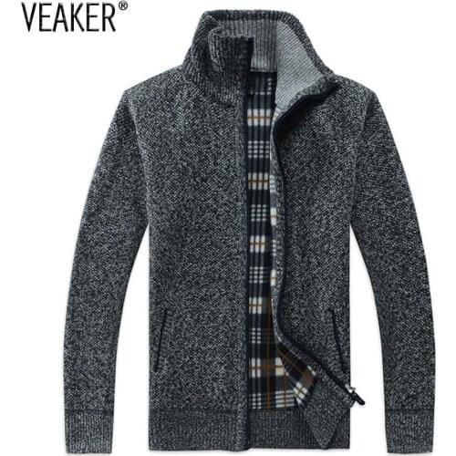 VEAKER Men's Hoodies With Fur
