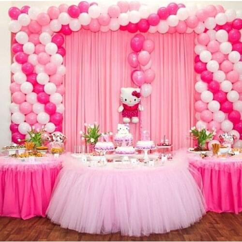 Table Skirt Tulle Table Skirt Wedding Table Skirt Table Cloth Decoration Baby Shower Decorations Baby Party Table Cloth