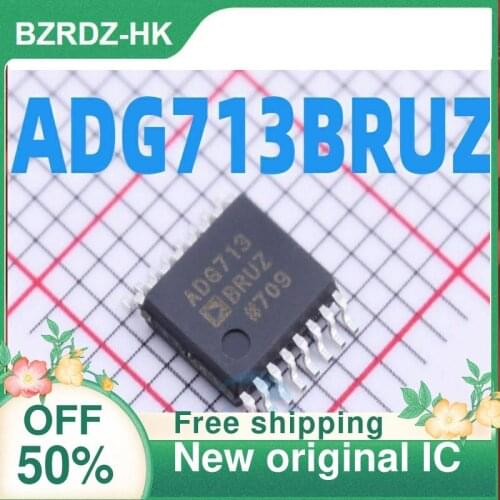 2-10PCS/lot ADG713BRUZ ADG713BRU TSSOP-16 New original IC