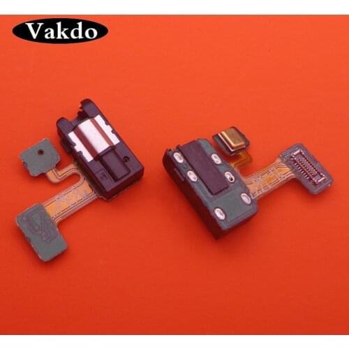 20pcs For Samsung Galaxy J4 / J4 Plus J330 J5Pro J530 J7Pro J730 Earphone Audio Jack Headphone Socket Flex Cable With Microphone