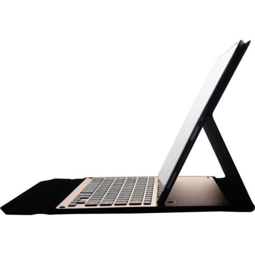 Keyboard Case for iPad Pro 12.9'' Ultra-thin Wireless Bluetooth keyboard +Smart Case with Auto Sleep/Wake PU Leather Tablet Case