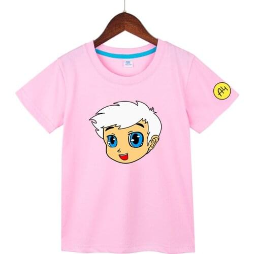 Cartoon Merch A4 Childrens T-Shirt 2021 Summer Boys Girls Short Sleeves T-Shirts Tops Tee Casual Fashion мерч а4 Kids Clothing
