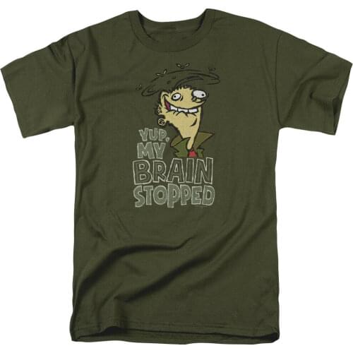 Ed, Edd N Eddy Cartoon CN Brain Dead Ed Adult T-Shirt Tee