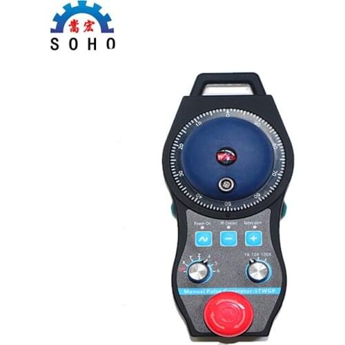 CNC Wireless Electronic Handwheel Emergency Stop Handcrum Fanaco Mitsubishi Siemens New Generation System Handwheel