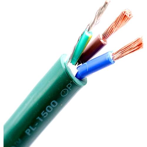 XLO PL1500 Pure Copper Silver Plated HiFi Audio Bulk Power Cable for DIY Amplifier CD Player (sell Per 0.5M)