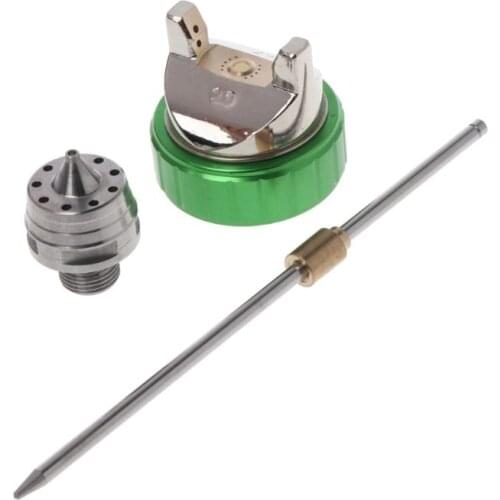 2.0mm Nozzle Kit Set Replacement Part For HVLP Spray Gun H-827 Han Pneumatic Ejection Paint